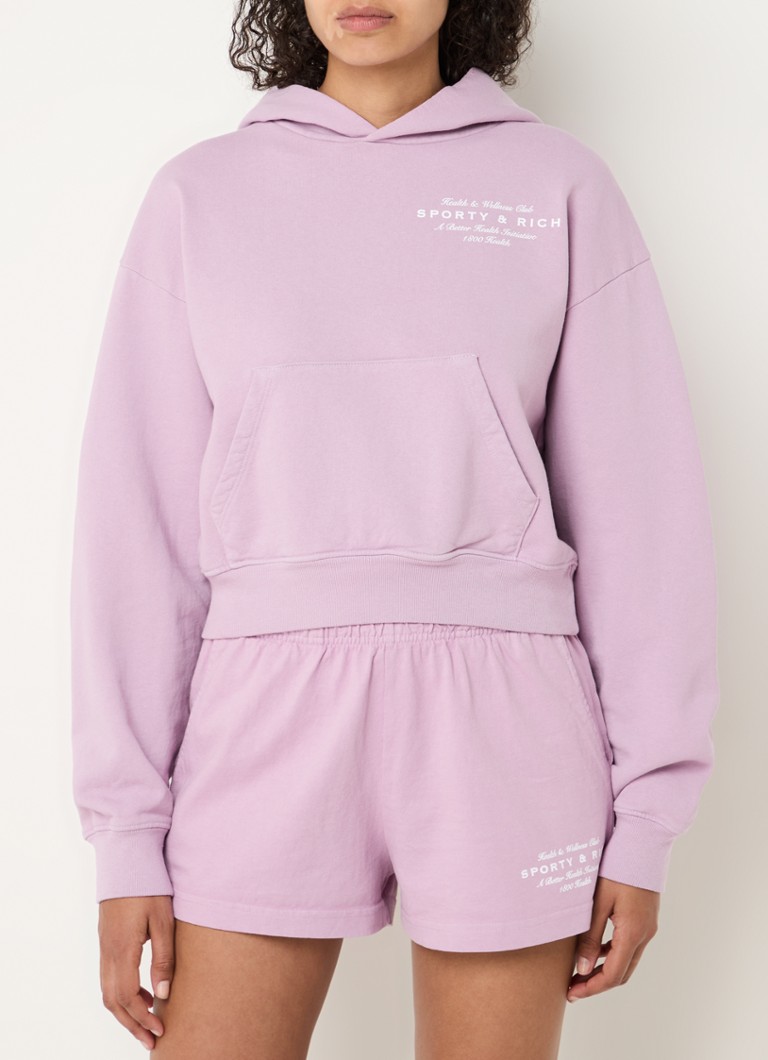 Sporty & Rich Health Initiative Logo-Hoodie mit Kapuze