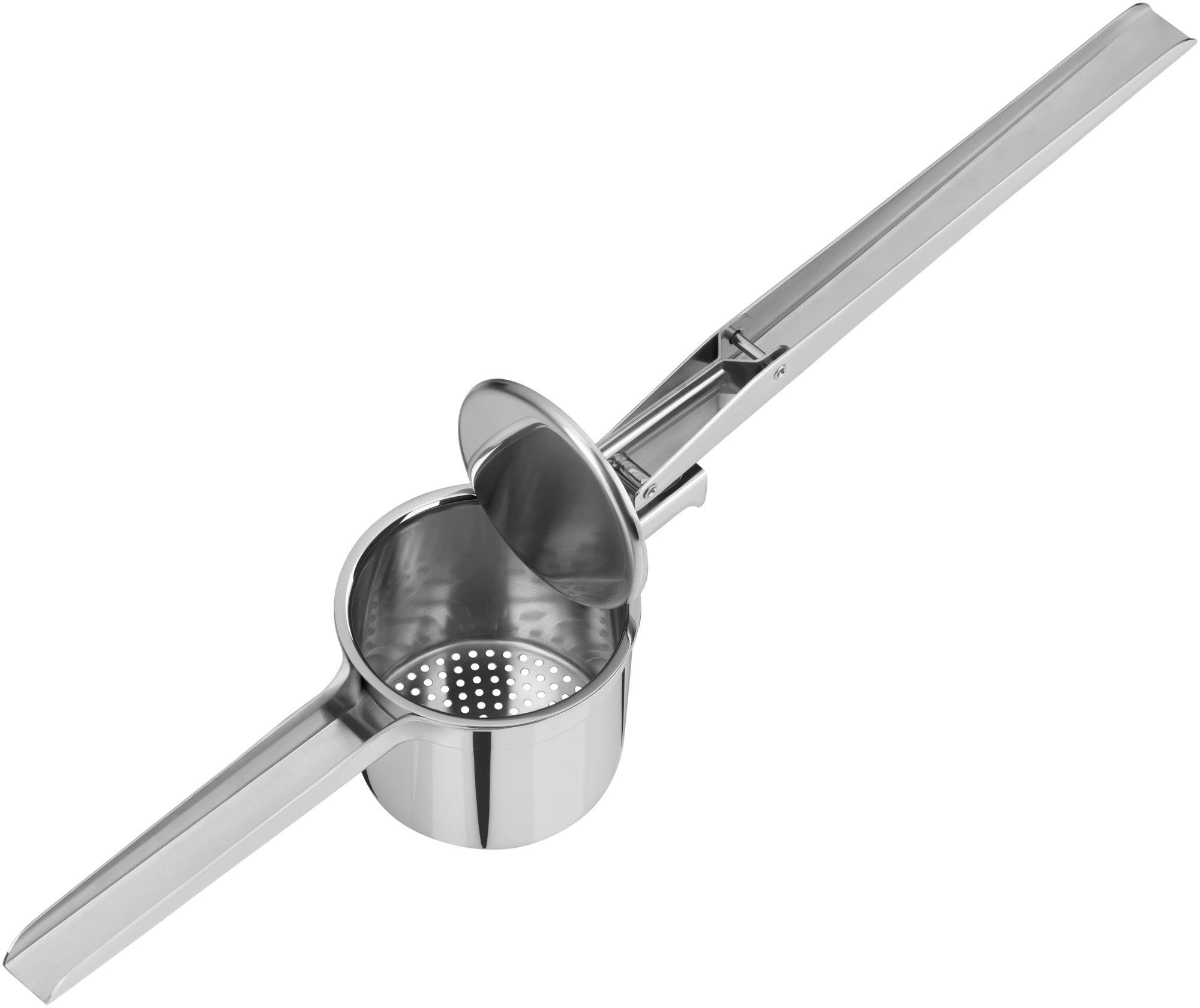 WMF Kartoffelpresse Gourmet (1 St), Cromargan® Edelstahl Rostfrei 18/10, mit Auflagehaken