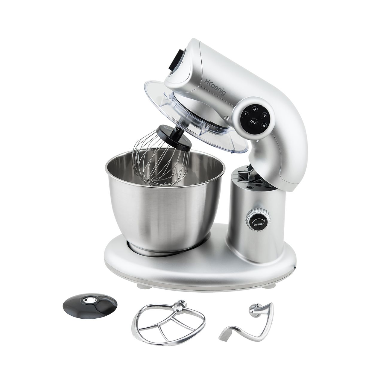 H.Koenig Küchenmaschine KM80 Silber