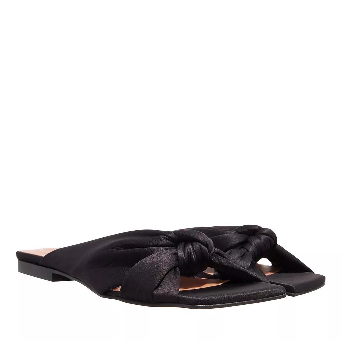 GANNI Ballerinas schwarz Slide