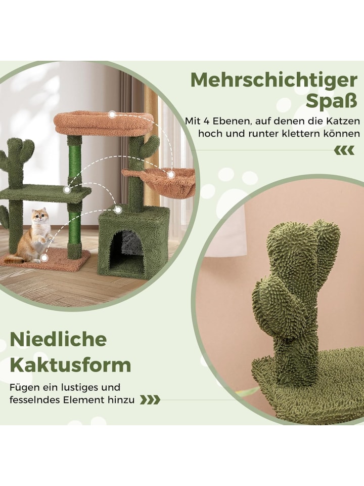 COSTWAY Kratzbaum Kaktus in Grün günstig kaufen onesize