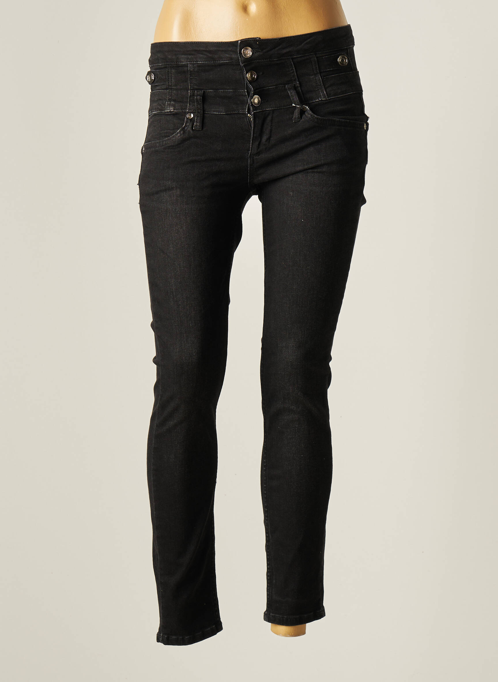 Liu Jo Jeans Coupe Slim Femme couleur noir