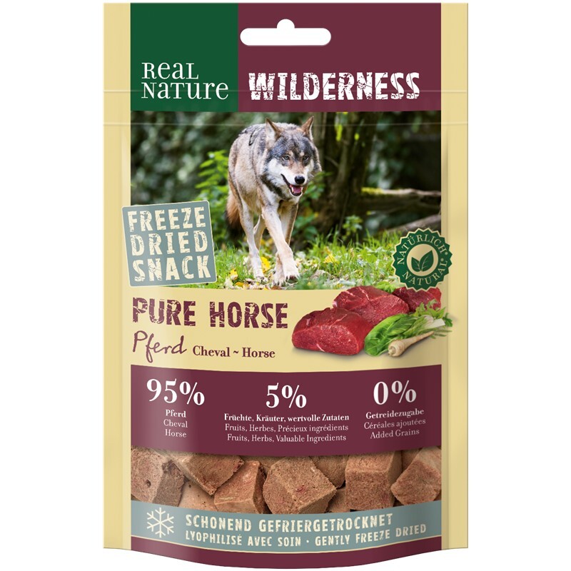 REAL NATURE Snacks REAL NATURE Wilderness Pure Snack 1x50g Pferd