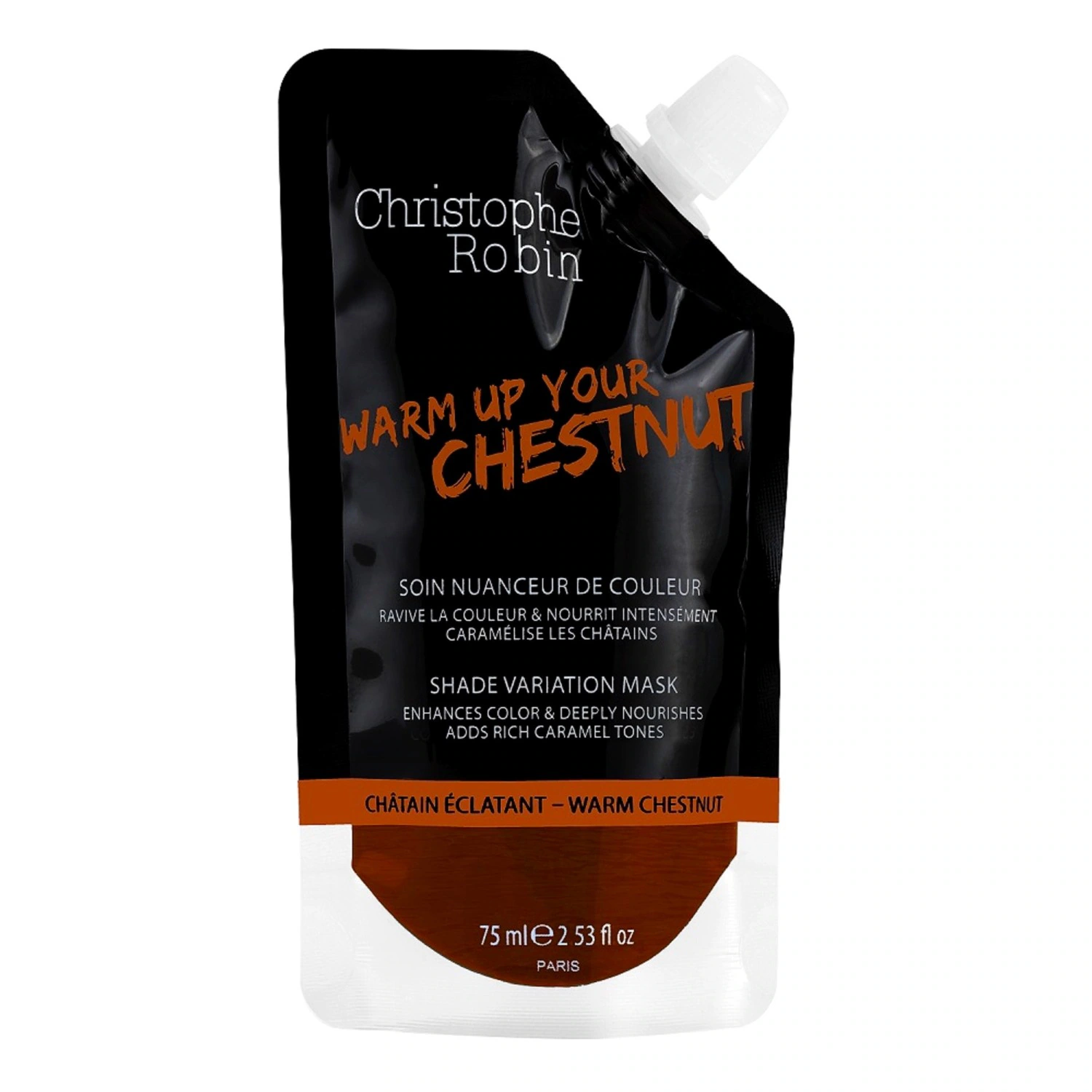 Christophe Robin KLEURVERBETERENDE BEHANDELING – STRALEND BRUIN