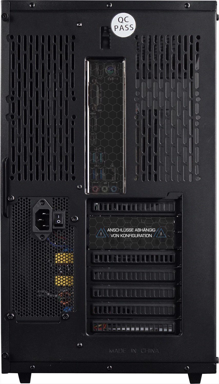 Kiebel Panorama 12 Gaming-PC (Intel Core i7 Intel Core i7-12700F, RTX 4070, 16 GB RAM, 1000 GB SSD, Luftkühlung, RGB-Beleuchtung)