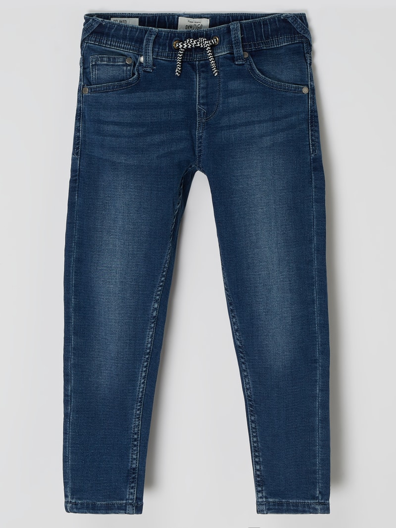 Relaxed Fit Jeans mit Stretch-Anteil Modell 'Archie' in jeans