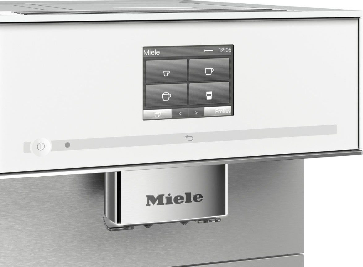 Miele Kaffeevollautomat CM7350 CoffeePassion, inkl. Milchgefäß, Kaffeekannenfunktion