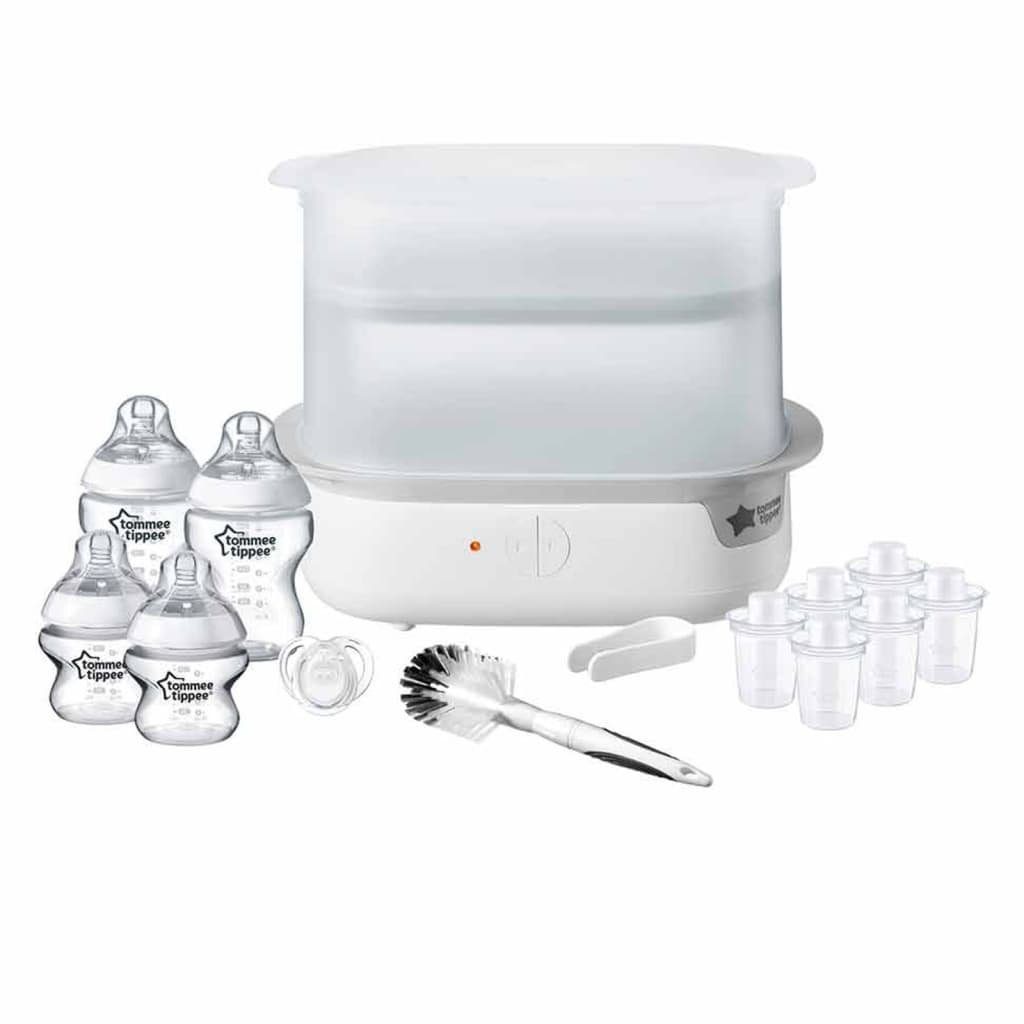 Tommee Tippee Dampfsterilisator Elektrischer Dampfsterilisator Weiß