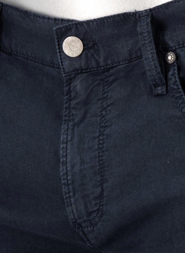 Alberto, Bermudashorts Slipe-K, Baumwolle, navy