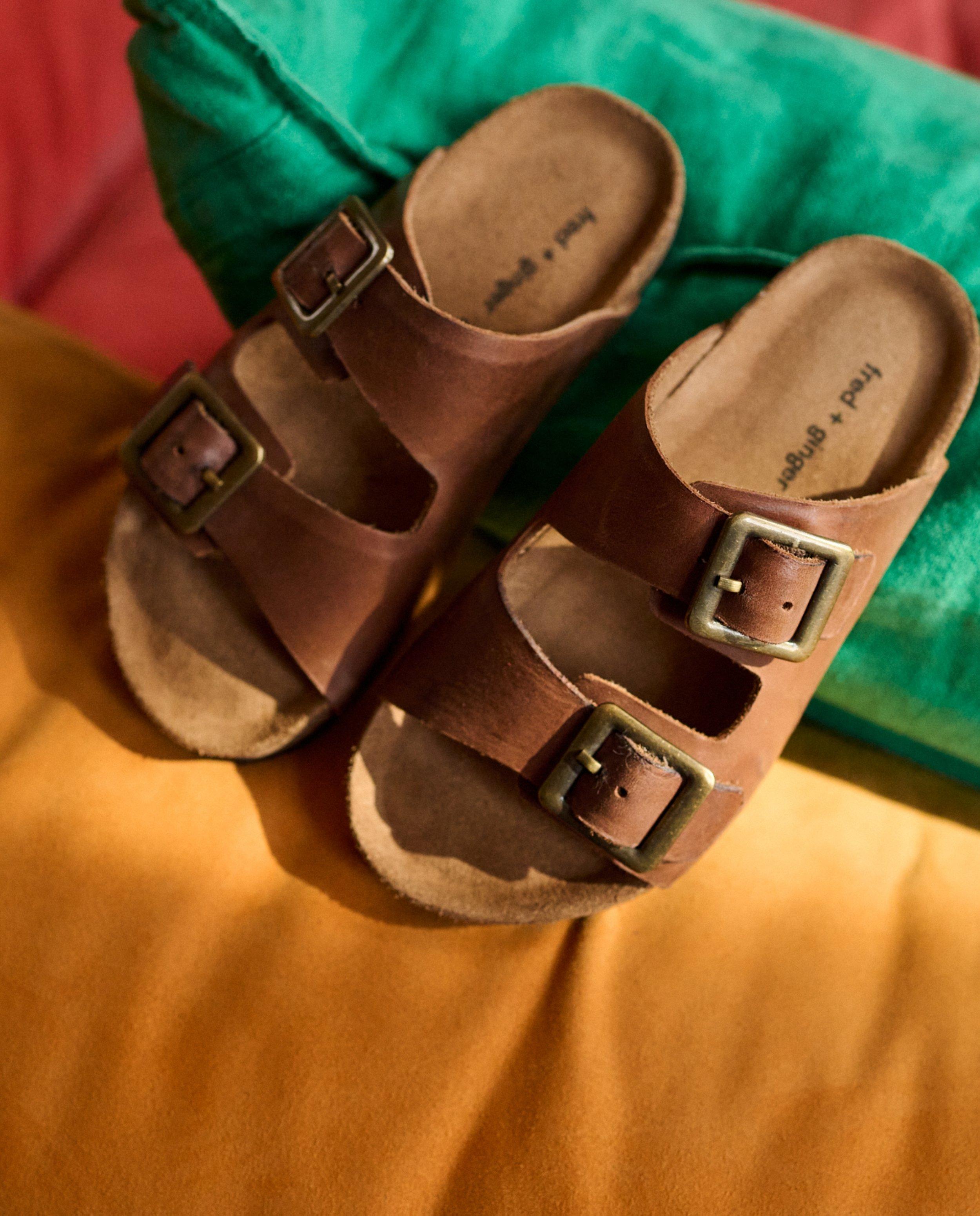 Sandale Fred + Ginger Brown, mărimea 25-34 maro