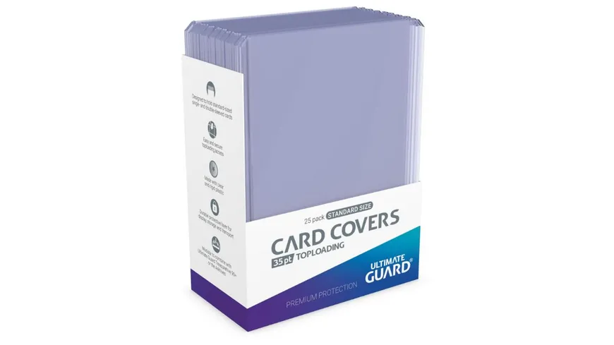 Ultimate Guard Card Covers Toploading 35 pt Transparent (25er-Pack)