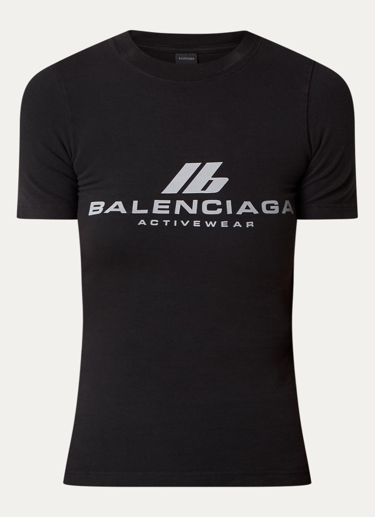 T-shirt Balenciaga con logo stampato