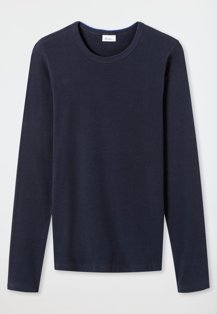 Shirt langarm dunkelblau - Revival Ludwig