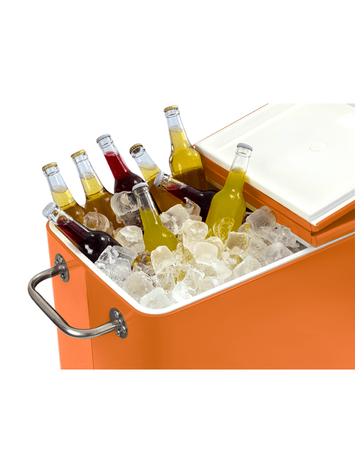 Beachtrekker Kailua Cooler - Kühlbox, Kühlwagen, Getränkekühler, Orange günstig kaufen onesize