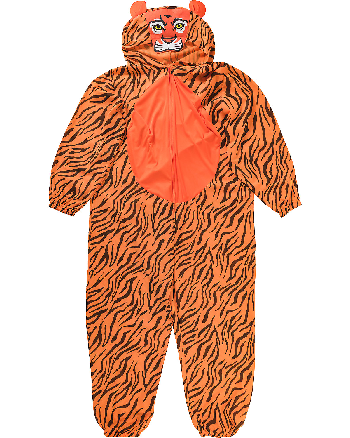 Erwachsenenkostüm Tiger Onesie Größe Plus