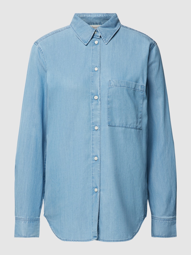 Freizeithemd im Denim-Look in jeans