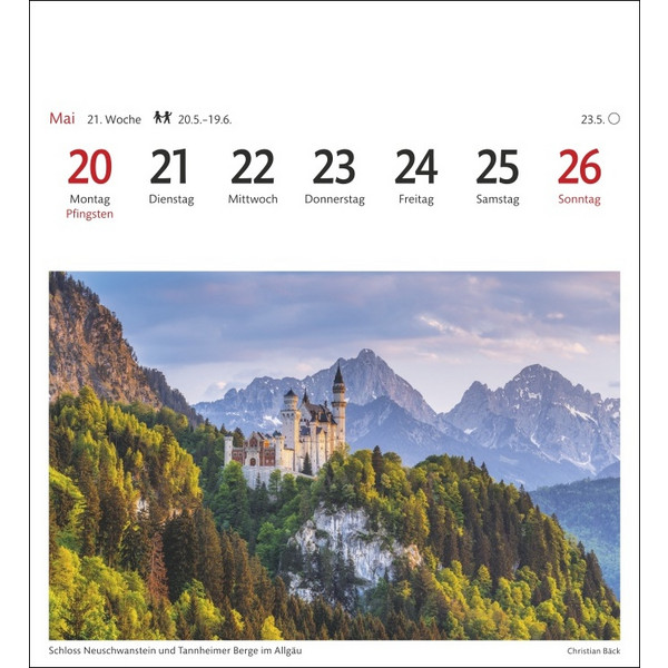 ALPEN SEHNSUCHTSKALENDER 2024. 53 POSTKARTEN - Kalender