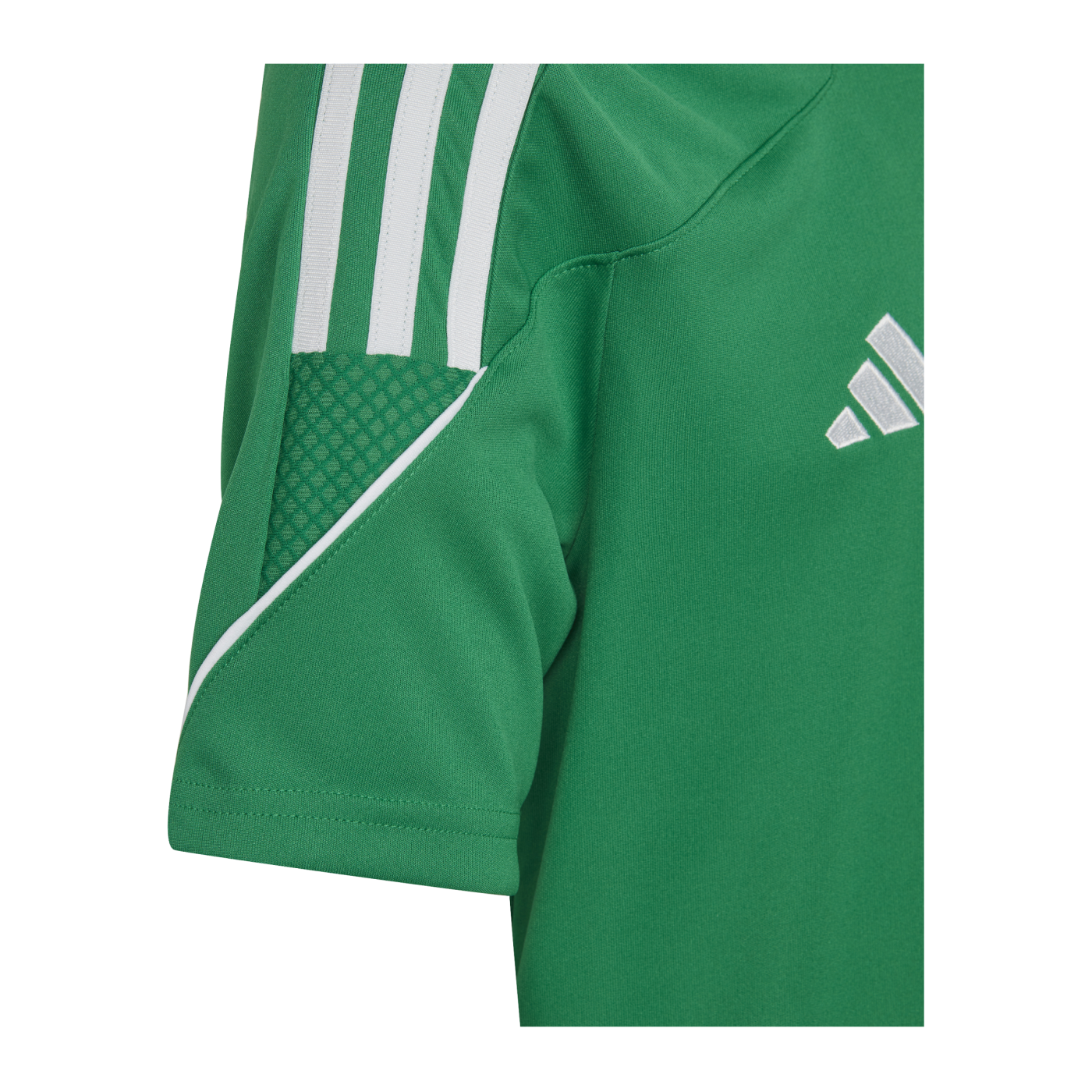 adidas Tiro 23 Trikot Kids Dunkelgrün Weiss