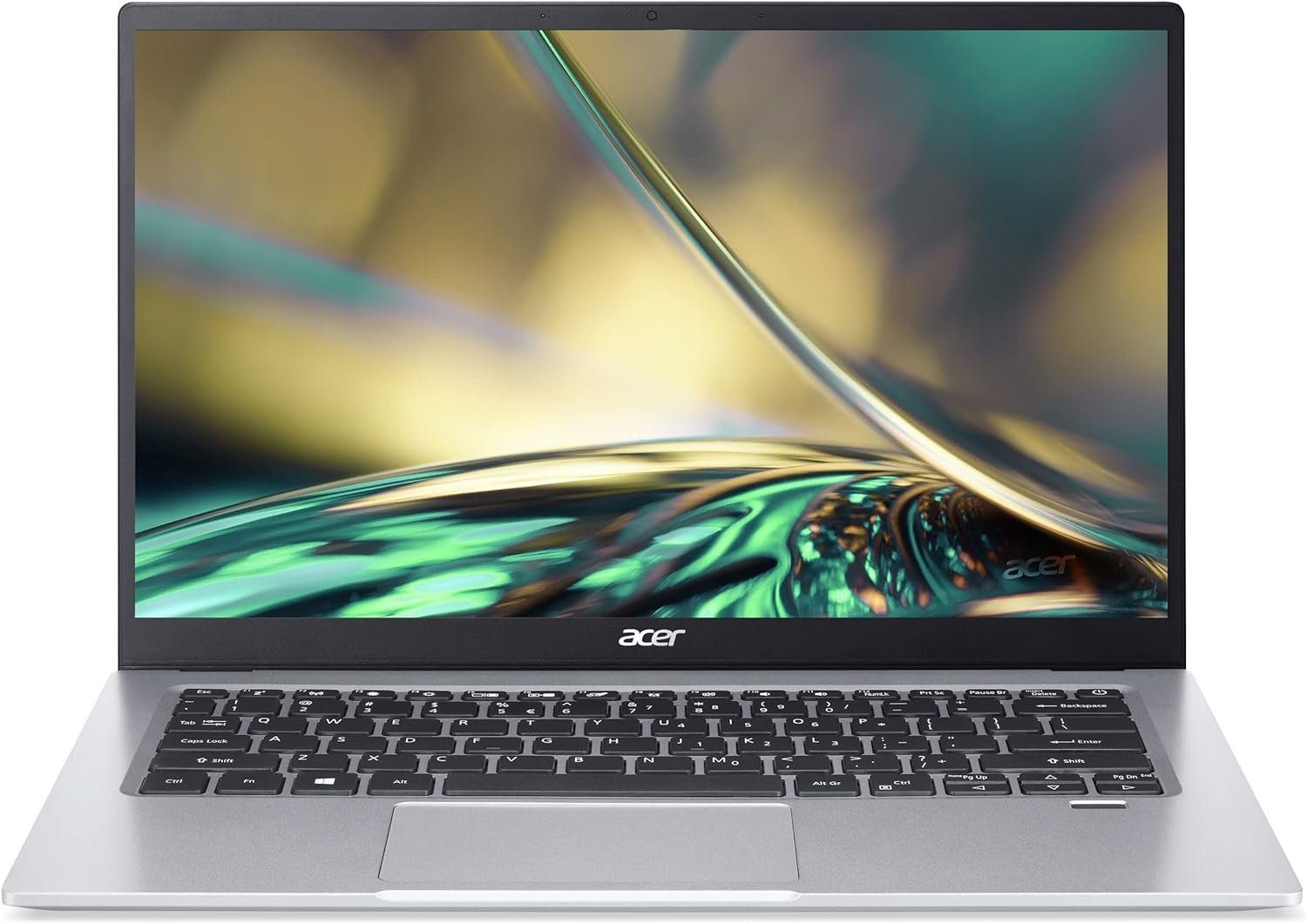 Acer SF114-34-C8G8 Gaming-Notebook (Intel Celeron N5100, 128 GB SSD, FHD 1,1 ghz Fingerabdruckleser,Tastatur mit Hintergrundbeleuchtung)