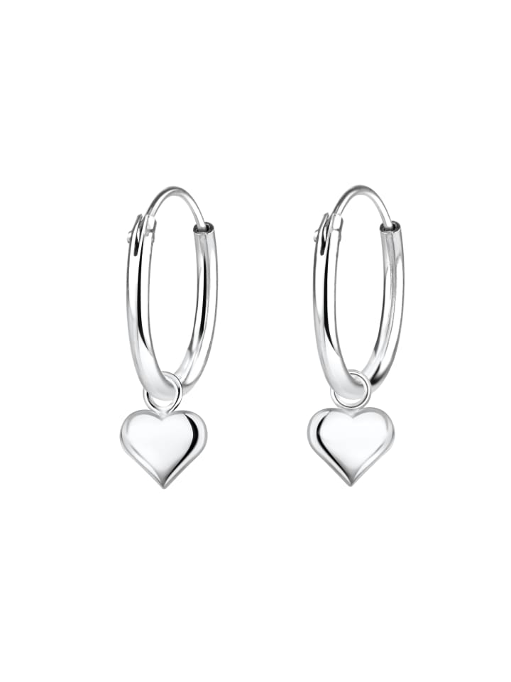 Alexander York Kinder-Ohrringe HERZ in 925 Sterling Silber, 2-tlg. günstig kaufen onesize