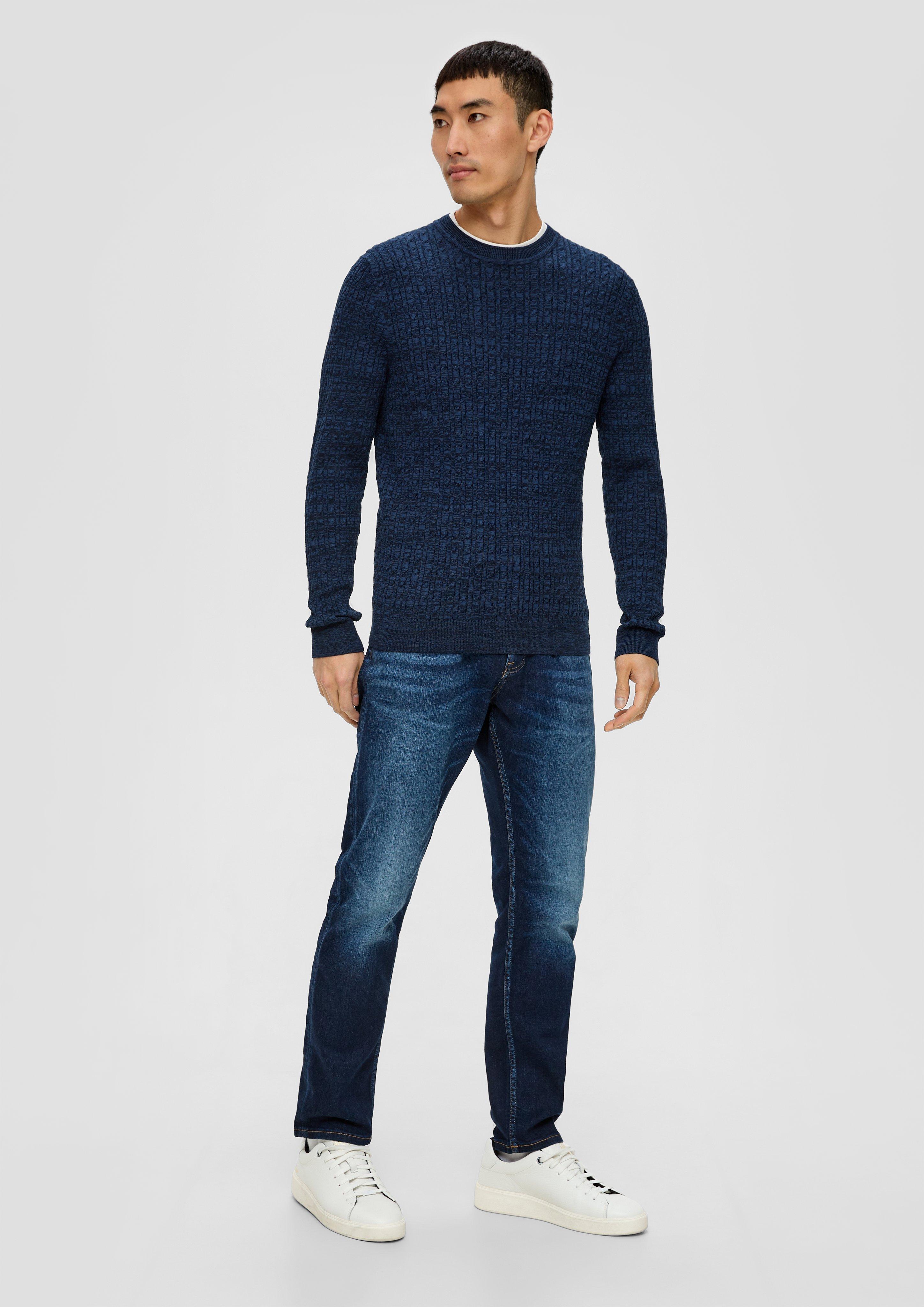 Strickpullover mit Zopfmuster  2137431-59X1