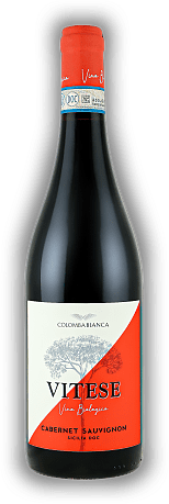 Colomba Bianca, Vitese, Cabernet Sauvignon, DOC, Trocken, 2022, Sizilien  Colomba Bianca, Vitese, Cabernet Sauvignon, DOC, Trocken, 2022, Sizilien  Harmonisch und delikat.  Jahrgang 2022 - 0,75	 Liter - Vol 14%