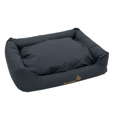 Hundebett Sleepy Time grey mit Kissen