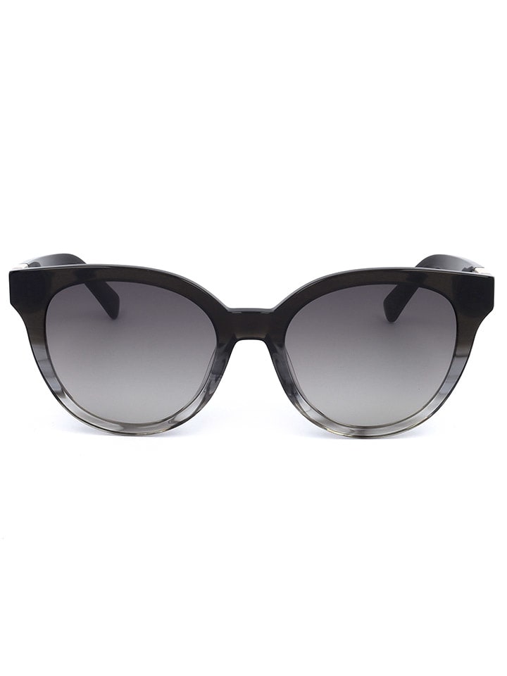 Longchamp Damen-Sonnenbrille in Schwarz/ Grau günstig kaufen 53