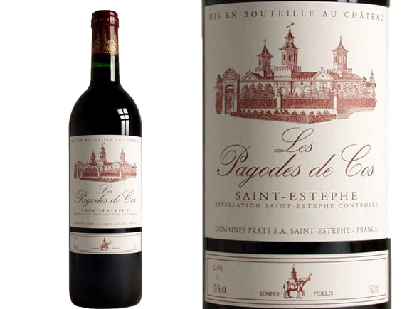 Les Pagodes de Cos 2012 Bordeaux Saint-Estèphe
