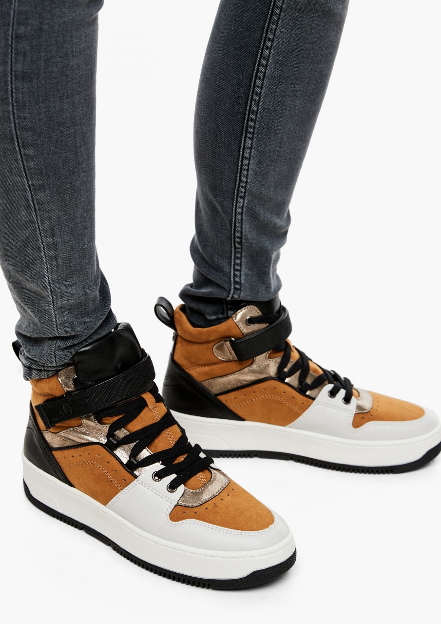 S.OLIVER Sneaker bunt Da.-Stiefel