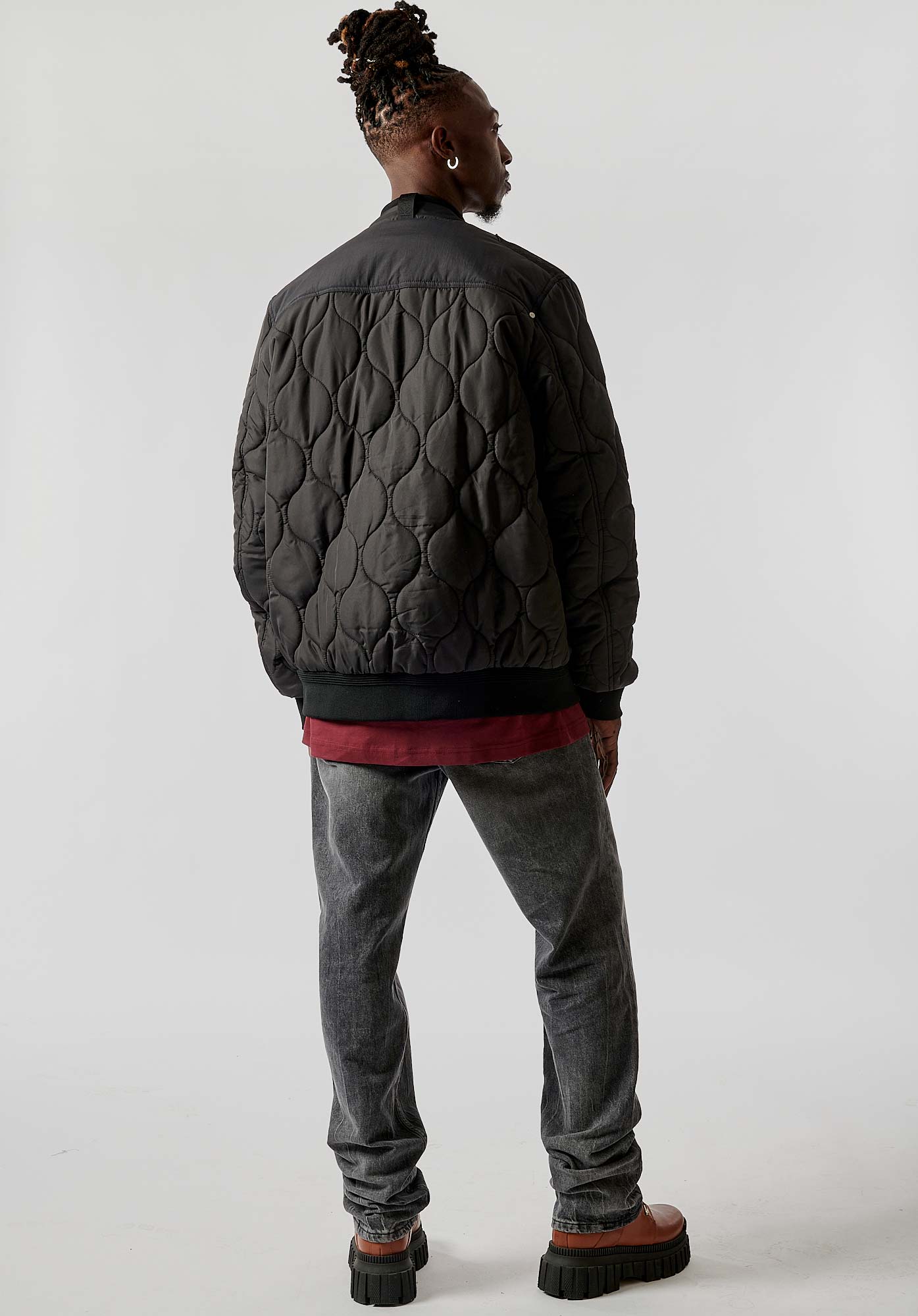 VOBER  Doudoune noire Homme