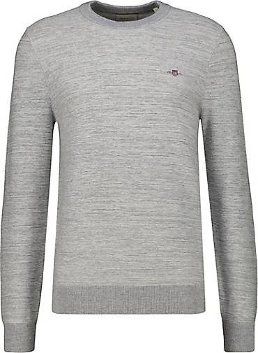 GANT Herren Pullover mit Merinowolle