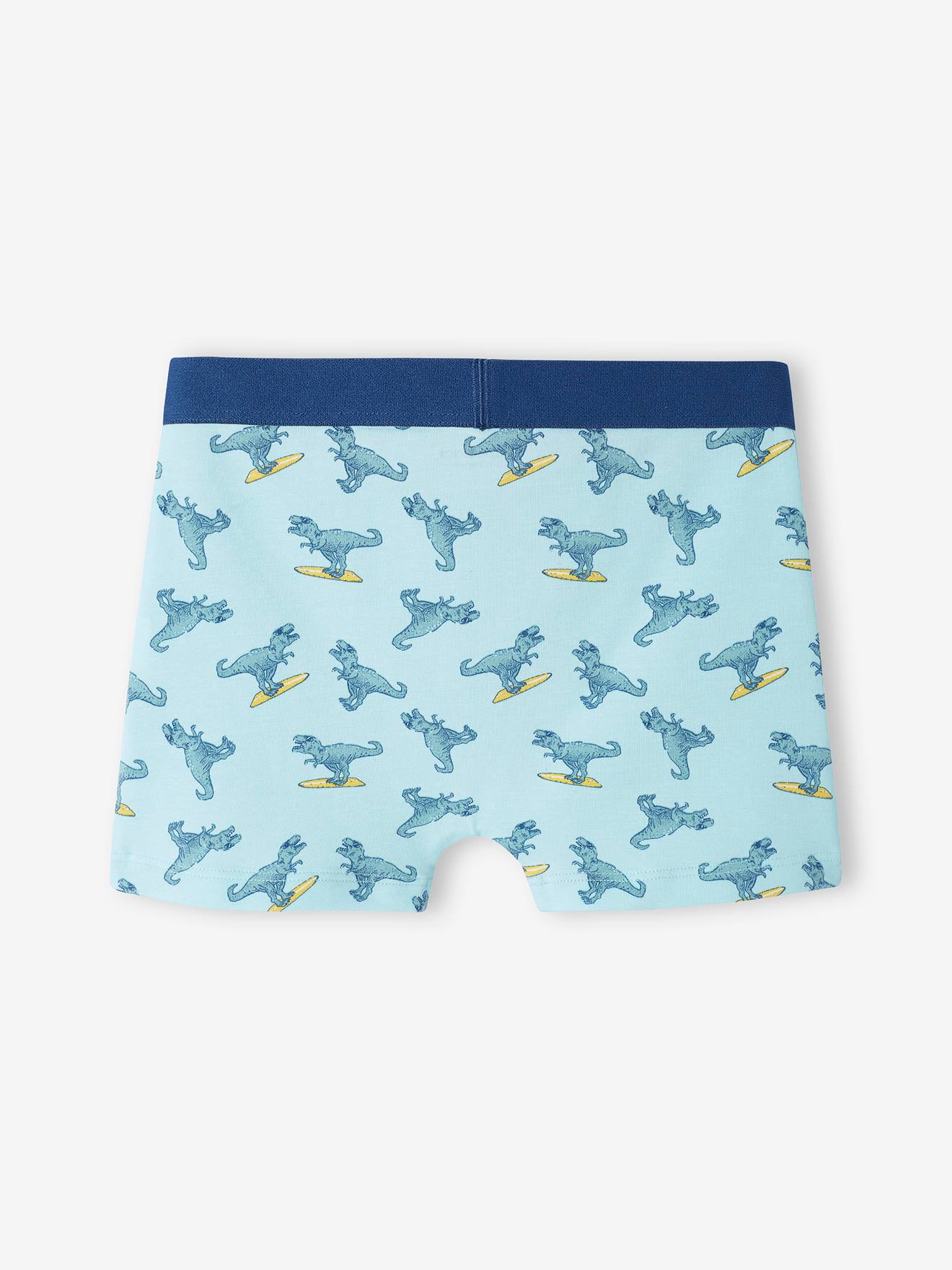 Vertbaudet 4er-Pack Jungen Boxershorts mit Bio-Baumwolle - gelb