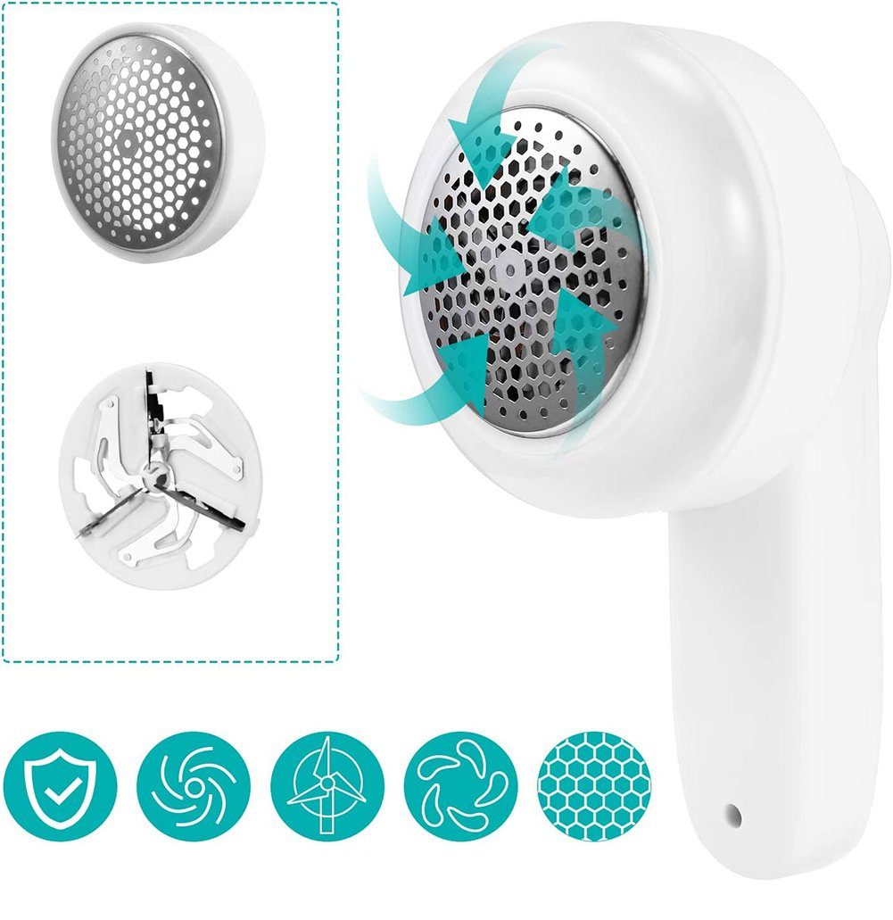 ZAXSD Fusselrasierer Elektrische Fusselentferner,USB Fusselrasierer, Wiederaufladbar, Fusselrasierer für Kleidung