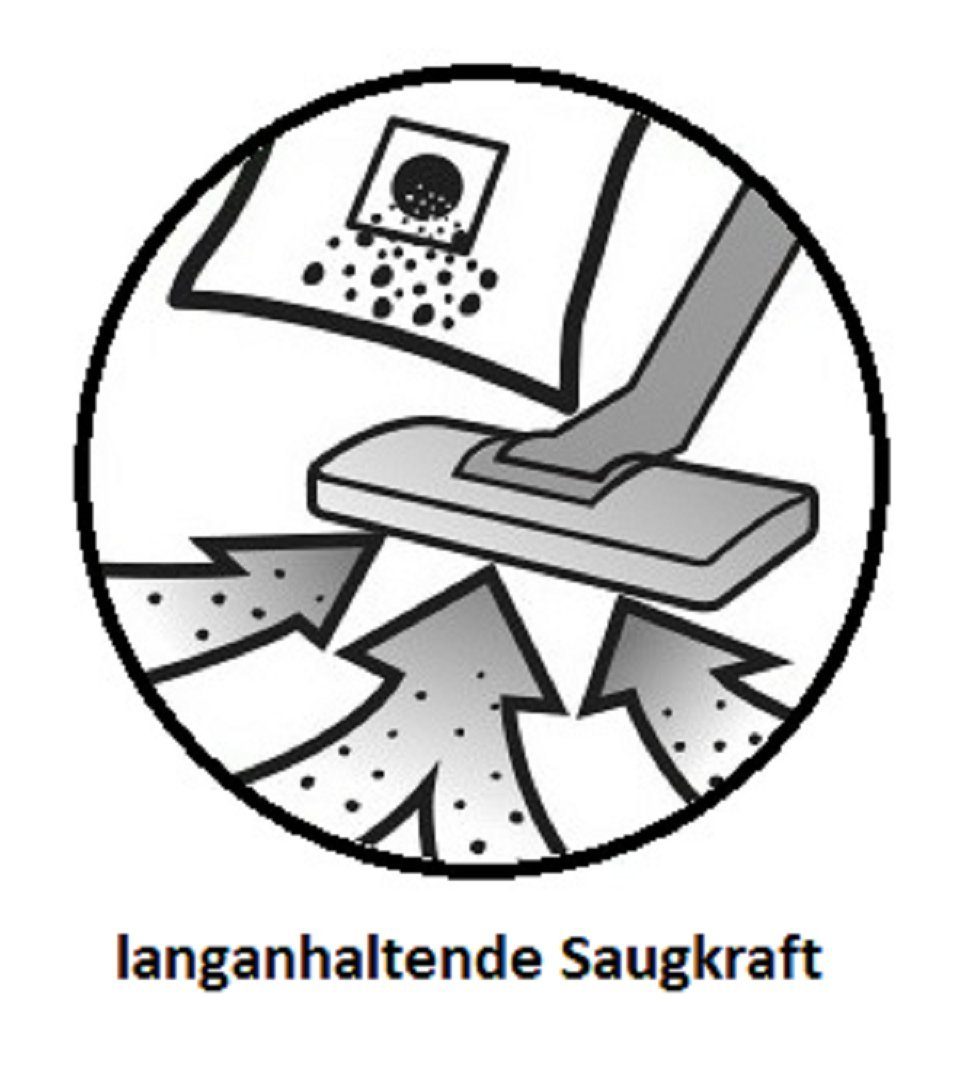 rs-products Staubsaugerbeutel, passend für SIEMENS Q 5.0 Baureihe Q5.0: VSQ5X1230, 5 St., wählen Sie zwischen 5 Stk., 10 Stk., 20 Stk., 30 Stk., 50 Stk. und 100 Stk. - ab 9,90 € - kostenloser Versand!
