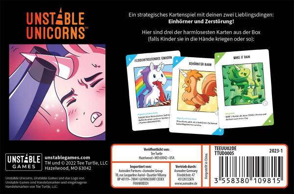 Unstable Unicorns NSFW