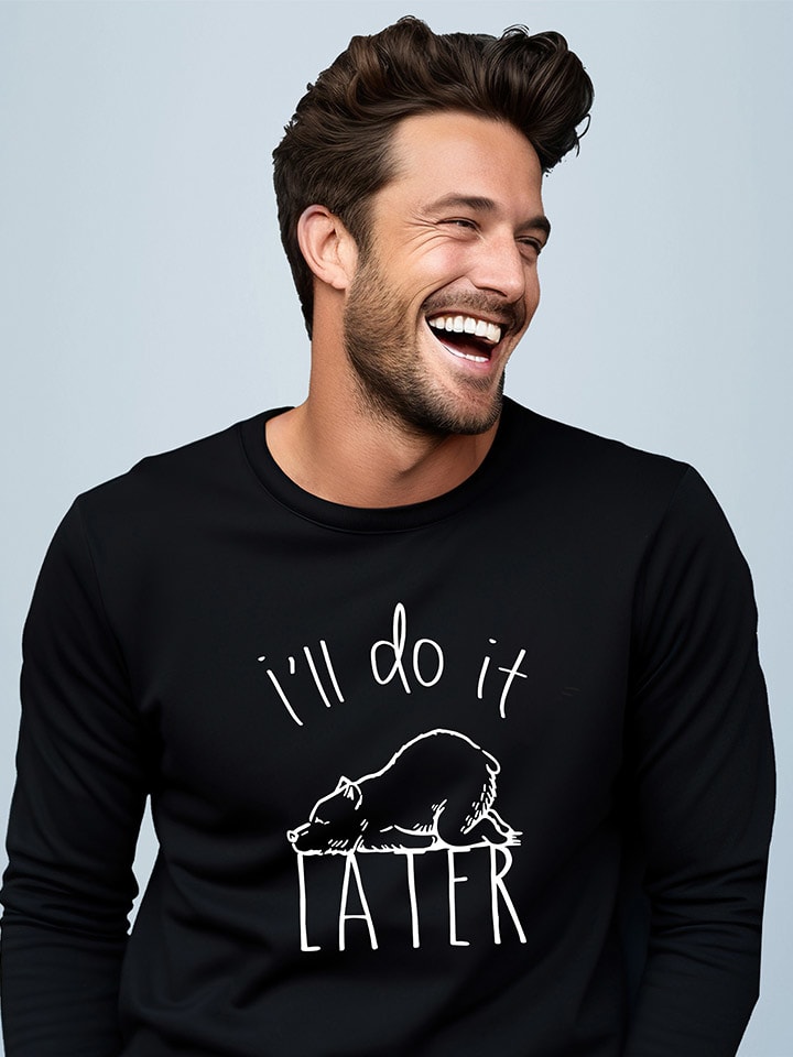 WOOOP Sweatshirt in Schwarz günstig kaufen