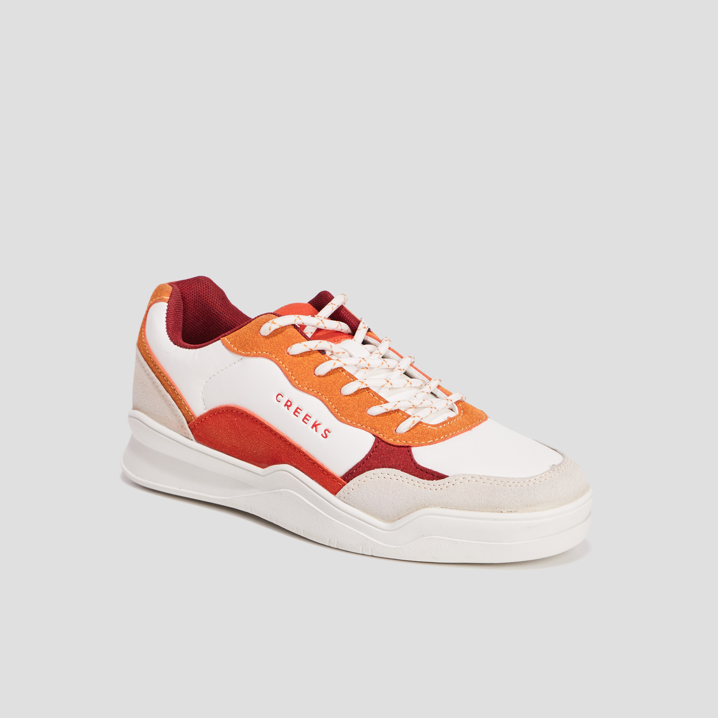 Baskets Creeks blanc femme | La Halle