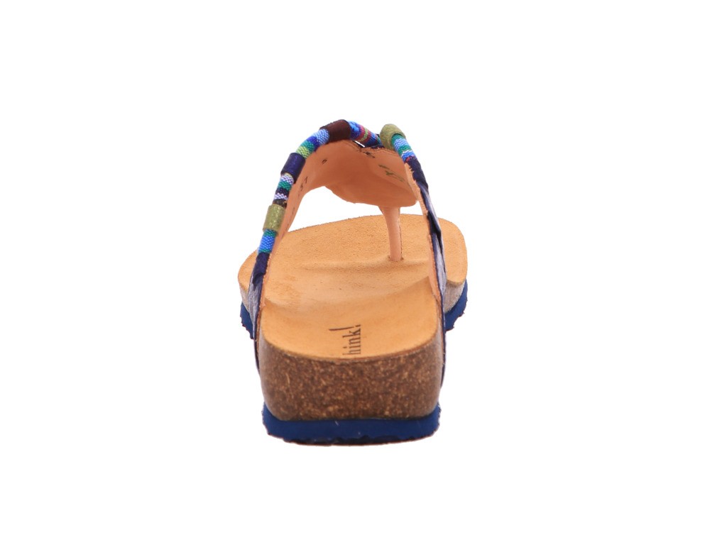 THINK Klassische Sandalen blau