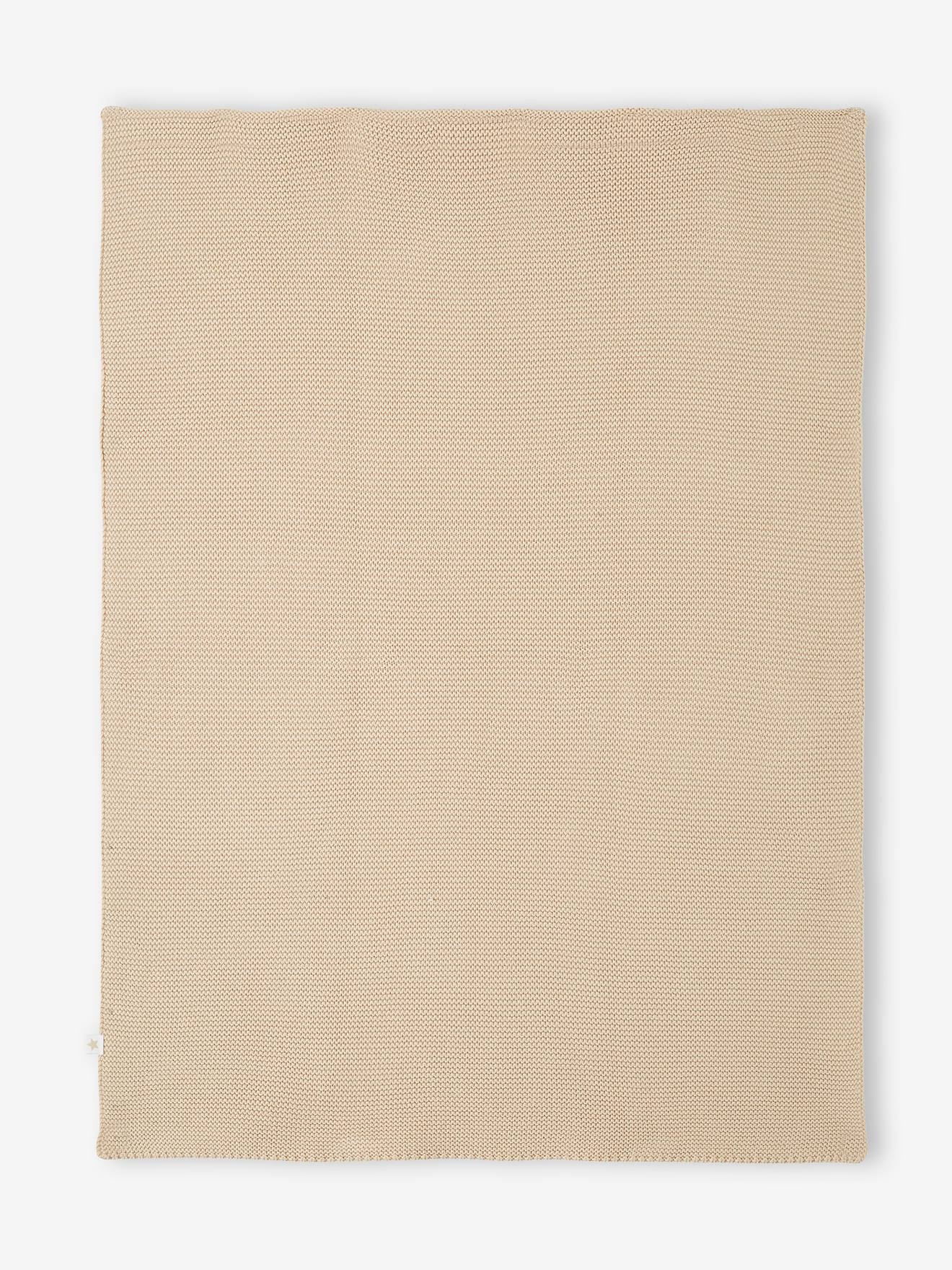 Vertbaudet 4-teiliges Baby-Geschenkset Oeko-Tex, personalisierbar - wollweiß