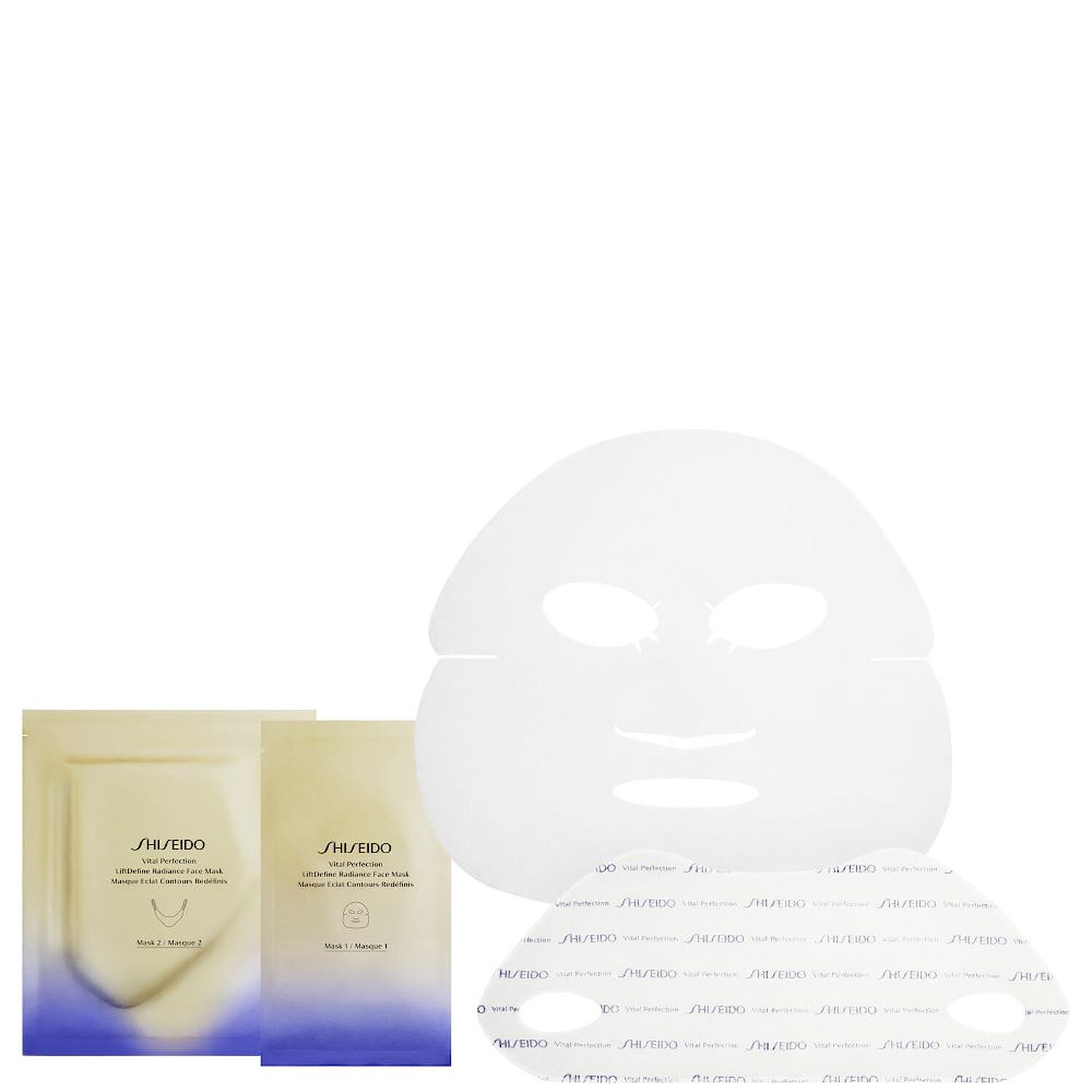 Shiseido Vital Perfection Masque Visage & Cou 12 Patchs