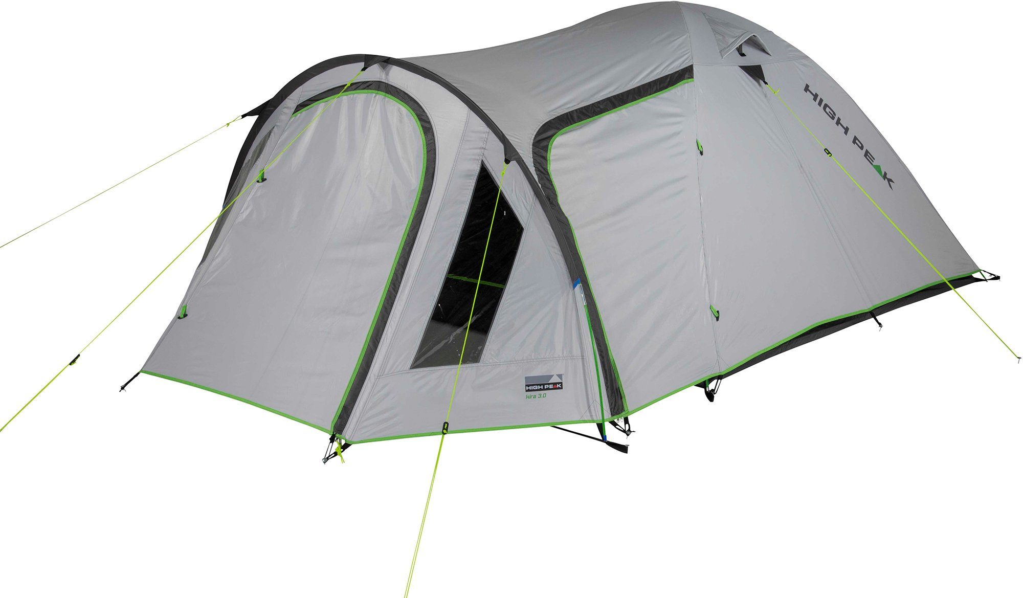 High Peak Kuppelzelt Zelt Kira 5.0, Personen: 5 (mit Transporttasche)