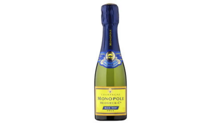 CHAMPAGNE MONOPOLE HEIDSIECK & CO Champagner Blue Top Brut 200 ml