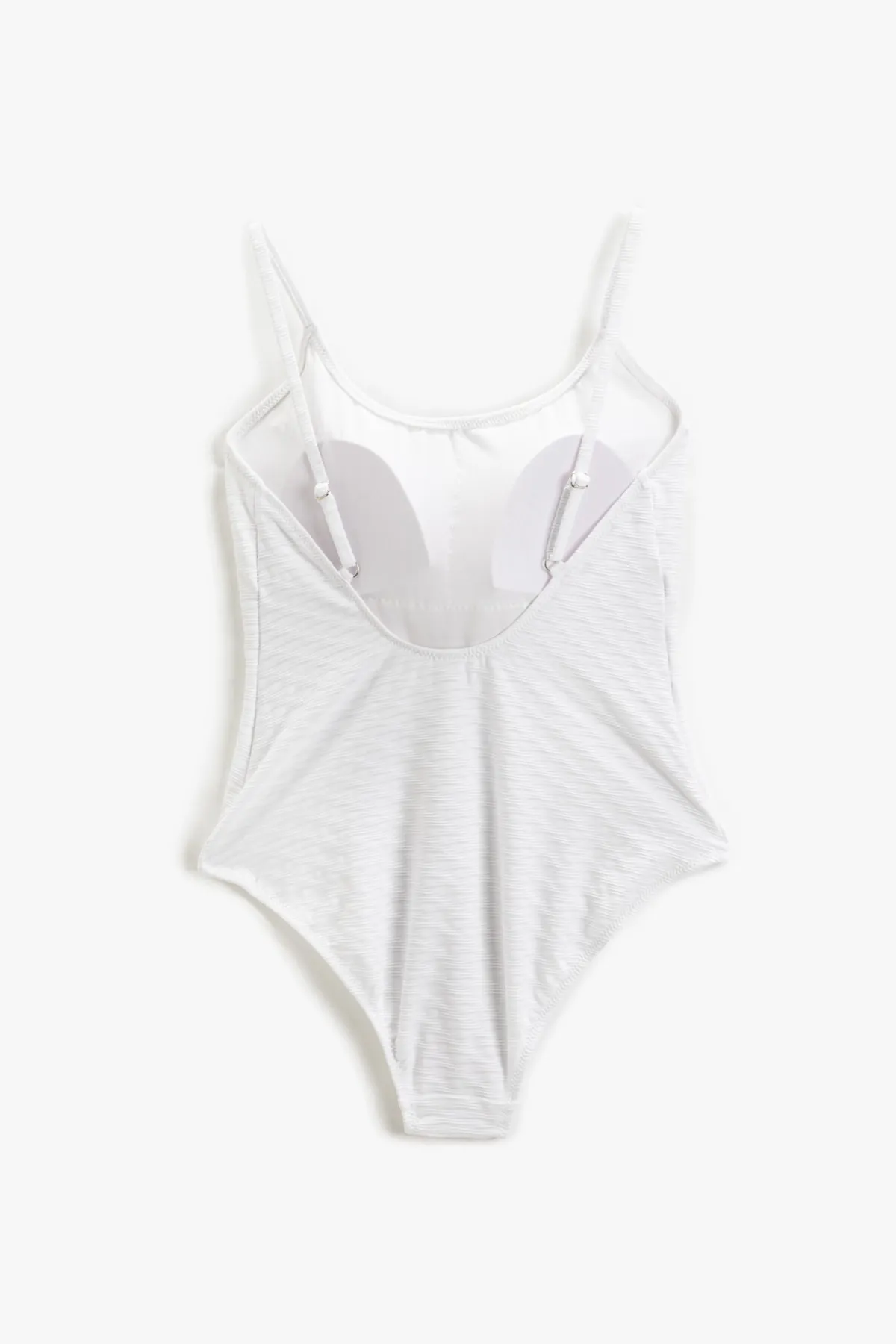 Koton  Weißer Badeanzug für Damen 3SAK20035BM