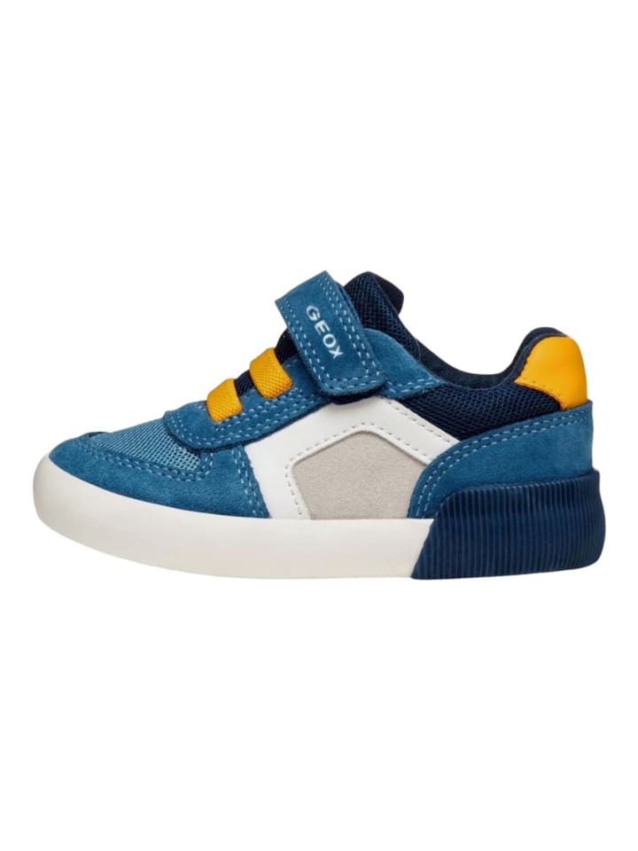 Geox Sneaker in Blau/Gelb günstig kaufen