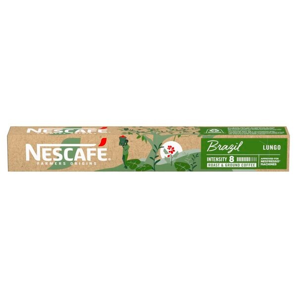 Nescafé Farmers Origin Brazil Coffee Capsules 10 pieces