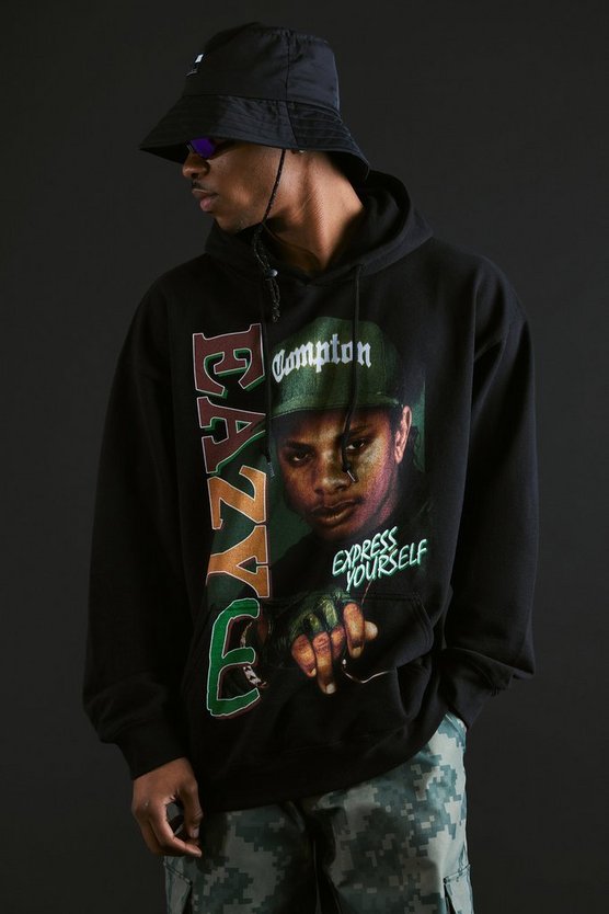 Oversize Hoodie mit lizenziertem Easy E Print