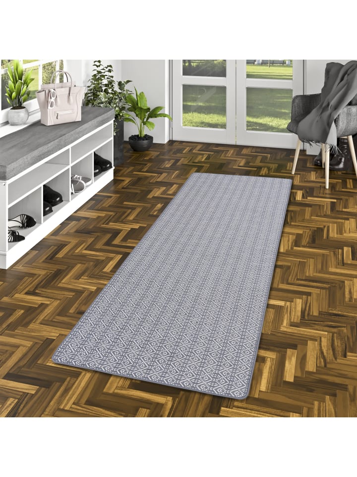 Snapstyle In- und Outdoor Teppich Läufer Beidseitig Cape Cod in Anthrazit günstig kaufen
