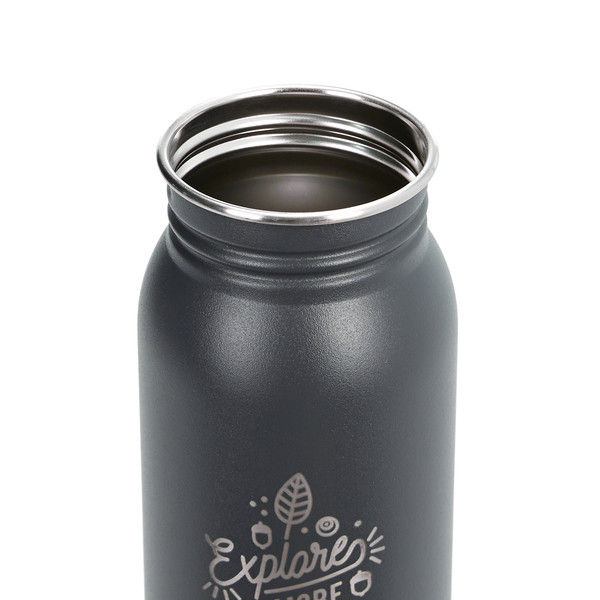 KLUNKEN BOTTLE 0.7 L FALL GRAPHITE - Trinkflasche