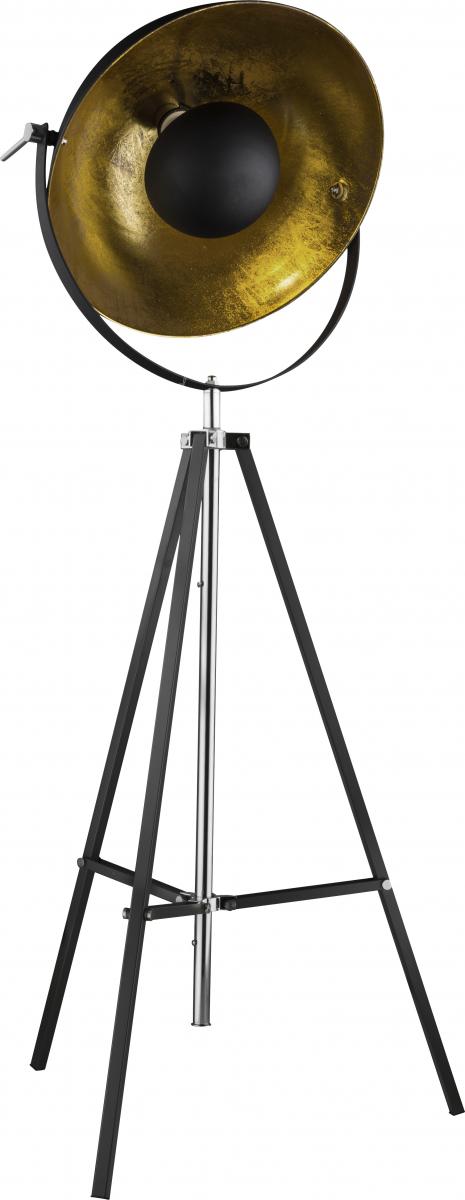 Globo Lighting - XIRENA - Stehleuchte Metall verchromt, 1x E27